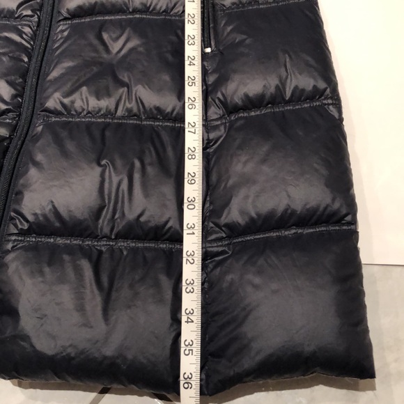 BERNARDO Hooded Spring Winter Fall Down Filled Coat Jacket Puffer in Dark Blue. - Picture 12 of 13